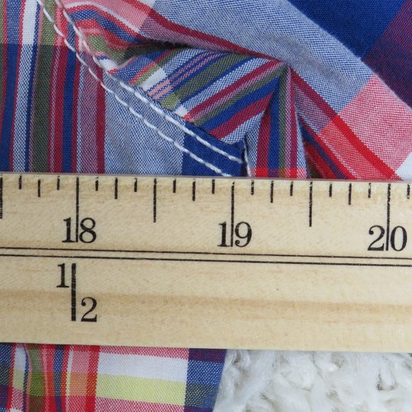 American Rag* Men's Short Sleeve Button Down Shirt Size Small Vibrant Pattern - Picture 6 of 7